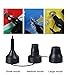 Electric Air Pump for Inflatable Floats,Portable Deflating Air Mattress Pump to Blow Up Bed Pool Toy Raft Deflates Inflates 110-120 Volt,Ac Quick-Fill Inflator Deflator, Electrical Air Bed Pump