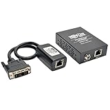 Tripp Lite DVI over Cat5 / Cat6 Extender, Extended Range Video Transmitter and Receiver 1920x1080 at 60Hz(B140-101X)