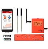 The MeatStick WiFi Bridge with 2 TRUE Wireless Meat Thermometers for Stove, BBQ, Grill, Oven, Smoker, Sous Vide Cook perfect meat via Bluetooth and WiFi Bridge for iOS and Android.