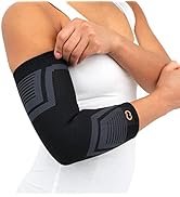 Copper Compression Elbow Brace | Elbow Compression Sleeve with PowerKnit Technology | Tennis Elbo...