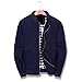 Nantersan Mens Bomber Jacket Cotton Softshell Sportswear Lightweight Slim Jacket Coat Navy