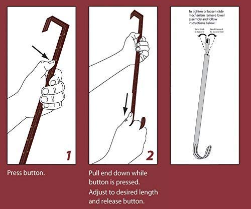 4 Haute+Adjustable+Length+Wreath+Hanger