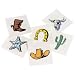 US Toy Western Temporary Tattoos primary
