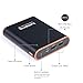 Lumsing 13400mAh Portable Charger - Compact 2-Port Ultra Portable Phone Charger Power Bank with PowerIQ Technology for SmartPhones,Tablets(Black)