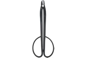 Steel Garden Pruning Shears, Thick Branches Scissors Bonsai Cutter Trimming Tool with Comfortable Handle, for Gardening, Flow