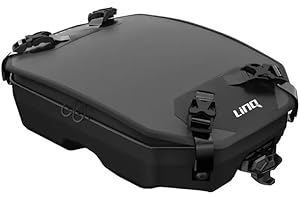 Ski-Doo LinQ Deep Snow Pro Lightweight Bag 26 L in Black, for Rev Gen 5, REV Gen 4 (Narrow) (Except MXZ Neo) XU, XS, XM,XR, 8