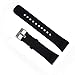 Compatible with Samsung Gear Fit2/Fit2 Pro Bands, Soft Silicone Sport Bracelet Replacement Band Strap for Samsung Gear Fit2 SM-R360/Fit 2 Pro SM-R365 Smart Fitness Band (Black, Small)