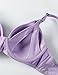 Gratlin Women's Padded Maternity Underwire Nursing Bra with Full Sling Lilac 34C