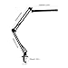 YOUKOYI A16S Metal Adjustable Swing Arm Desk Lamp with Clamp, Touch Control Table Lamp with Stepless Dimming, 3 Color Modes, Memory Function Eye-Caring Desk Light for Home/Office/Work/Study/Reading