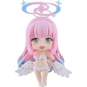 グッドスマイルカンパニー ブルーアーカイブ -Blue Archive- ねんどろいど 聖園ミカ（水着）べーしっく プラスチック製 塗装済み可動フィギュア ノンスケール 専用台座付属 全高約100mm