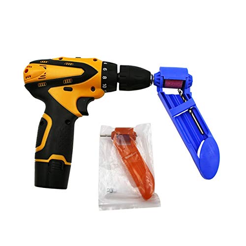 Portable Drill Bit Sharpener Diamond Bit Sharpening Tool Corundum Grinding Wheel Electric Power Auxiliary Tool