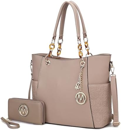 Amazon.com: MKF Collection Women's Tote Bag, Solid Vegan Leather