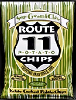 Route 11 Potato Chips(Sour Cream N Chive, 2oz (30 ct))