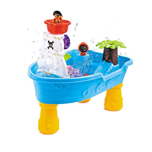 NDKBHO Kids Water Table, Sand Water Tables for Outdoor 𝐓𝐨𝐲𝐬, for Toddlers Age 24 Large Pirate