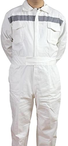 Decalon Unisex Long-Sleeve Basic Cotton Work Coverall