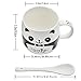 Coffee mug tea cup unique panda design home and restaurant use