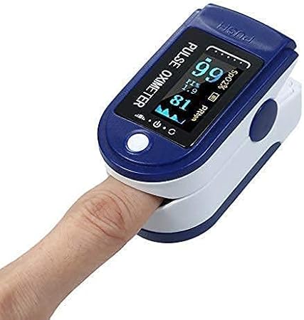 ZUSCHLAG Pulse Oximeter Fingertip, Blood Oxygen Saturation Monitor Fingertip, Blood Oxygen Meter, Finger Oximeter