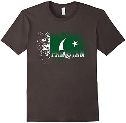 Mens Pakistan Flag T-Shirt XL Asphalt