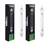 VIVOSUN 2 Pack of 1000W Double Ended High Pressure Sodium DE HPS Grow Bulb - Super Lumens 151,000 for Flourishing Growth [CCT 2100K]