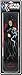 Santa Cruz Star Wars The Emperor Skateboard Deck - Collectible - 8.37