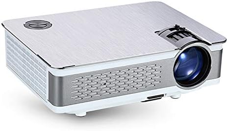 Xianan AUN Full HD LED Projector, 1920x1080P Resolution, 3800 Luminous Efficiency, Built in Speaker. Multimedia System Video Projector for Home Theater. Support HDMI/VGA/AV/USB Port