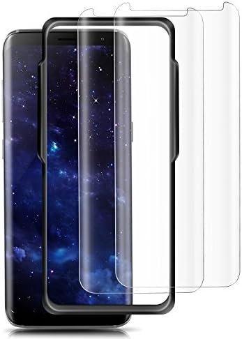 Eashion Easy Installation Set, 2 Pack Samsung Galaxy S8 Plus(6.2 inch) Tempered Glass Screen Protector with Alignment Frame