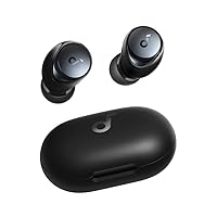 Anker soundcore Space A40(完全ワイヤレスイヤホン Bluetooth 5.2)/最大50時間再生/小型軽量/ウルトラノイズキャンセリング 2.0/ハイレゾ/LDAC/マルチポイント対応/ワイヤレス充電/外音取り込み/マイク内蔵/PSE技術基準適合/快適なフィット感/コンパクトデザイン/安定した接続性 ブラック