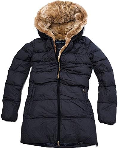 Carysdue 999 Nero ブラック フードファー付き ダウンジャケット レディース 38 並行輸入品 Svietimocentras Lt