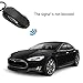 DeCuLo Key Fob Cover for Tesla Model S, Silicone Car Key Cover Shell Protector Case Holder for Tesla S Accessories