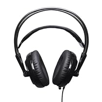 SteelSeries Siberia v2 Full-Size USB Gaming Headset with Virtual Surround 7.1 Sound (Black)