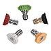 Mudder Pressure Washer Spray Nozzle Tips - 1/4 Quick Connection Design 2.5 GPM (5 Pack)