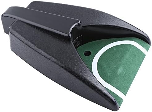 Golf Automatic Putting Cup Golf Putting Hole Auto Return Ball Practice Golf Return Machine Trainer Training Aid for Indoor Outdoor Office Golf Garden Yard Practice – 31 x 17 x 8 cm Golf Automatic Putting Cup Golf Putting Hole Auto Return Ball Practice Golf Return Machine Trainer Training Aid for Indoor Outdoor Office Golf Garden Yard Practice – 31 x 17 x 8 cm