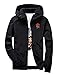 Rexcyril Men's Rose Floral Windbreaker Hooded Jacket Lightweight Casual Full Zip Flower Coat