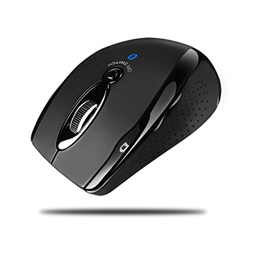 Adesso Bluetooth Ergo Mini Scroll Mouse , Advanced Optical Sensed With Dpi Switch