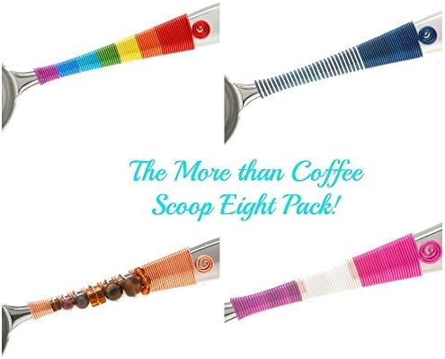 8 Pack Coffee Scoop - Choose your colors