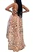 Aro Lora Women's Floral Embroidery Sheer Mesh Spaghetti Strap Evening Party Long Maxi Dress Medium Pink