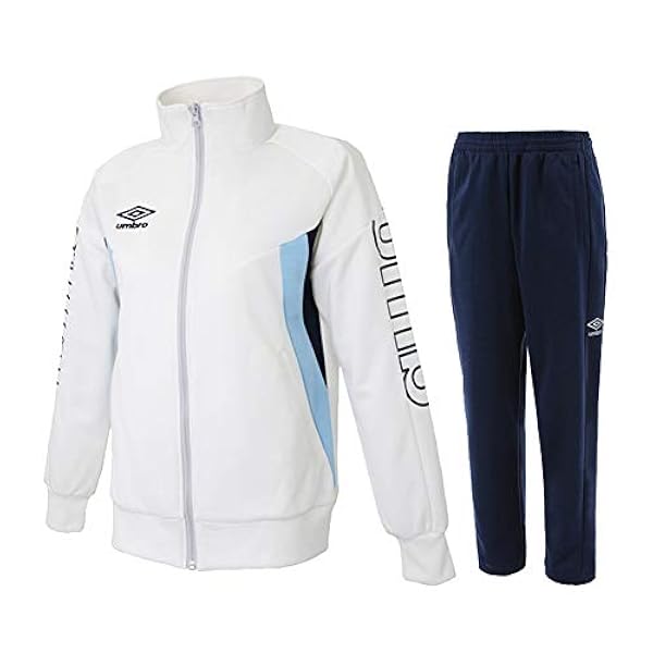 アンブロ ジャージ レディース 上下 Umbro サイドロゴ ビッグロゴ 吸汗速乾 ドライ Oサイズ Umwqjf10 Wht