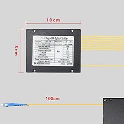 GELRHONR PLC Fiber Splitter, SC UPC 1X8 PLC