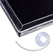 Cunina Transparent Table Edge Furniture Guard Corner Protectors Baby Safety Bumper Strip 1 Rolls 6.56ft(2m) with Double-Sided for Cabinets, Drawers, Glass Tables, 0.8 in / 2 cm Width