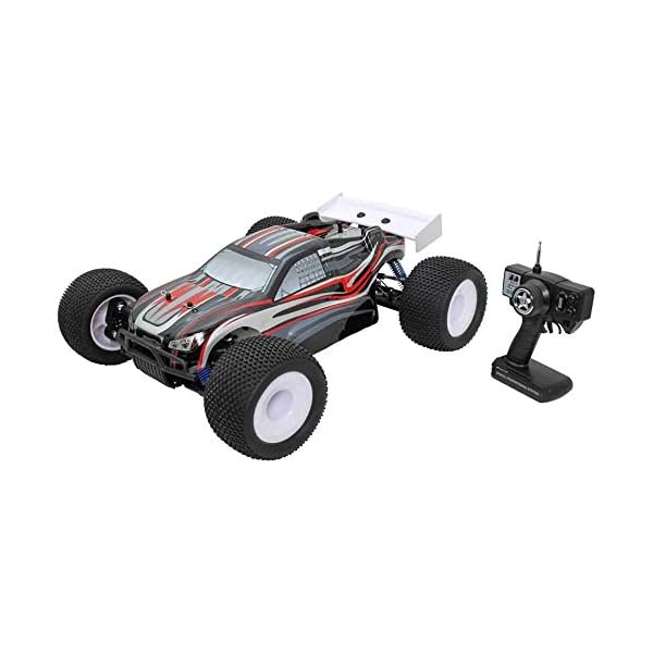 YZHM 4WD RC Nitro Off-Road Auto, 08.01 Th Maßstab Kraftstoff Fernbedienung Buggy Fahrzeug Spielzeug für Erwachsene mit…