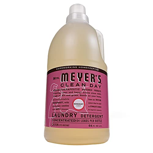 Mrs. Meyer's Liquid Laundry Detergent, Biodegradable Formula Infused with Essential Oils