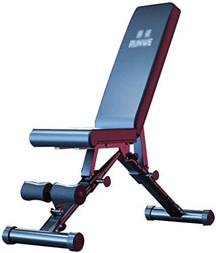 PEDFI Adjustable bench Weight Bench Portable Chair Adjustable Bench | Folding Weight Bench Dumbbell Press Bench for Body Workout Fitness training for Full Body Workout
