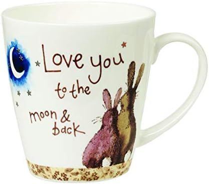 Churchill Alex Clark Love You To The Moon & Back Gift Coffee Tea Mug