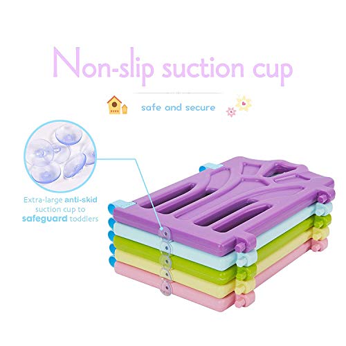 TCBunny Baby Playpen - 12 Panel Safety Play Yard - Kids Activity Center, Indoor and Outdoor (Multicolour, Classic Set 12 Panel) - Thumbnail 7