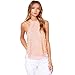 Toraway Blouses, Women Summer Sleeveless Lace Vest Blouse Shirt Tops (X-Large, Pink)