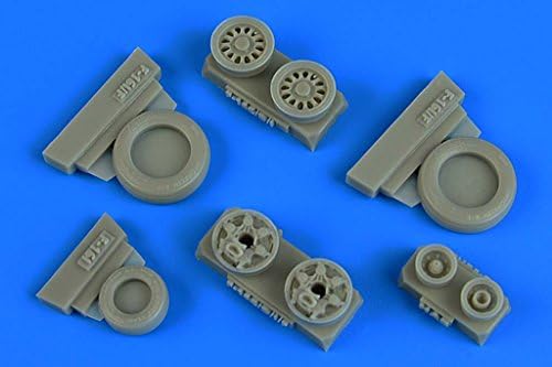 Wheelliant 1:48 F-16 I Sufa Weighted Wheels for Hasegawa GY Production #148017