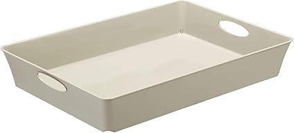 Rotho Living, bandeja de almacenamiento grande, bandeja 4.5l ...