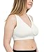 Kindred Bravely French Terry Racerback Busty Nursing Sleep Bra for E, F, G, H, I Cup | Maternity Bra for Breastfeeding (Ivory, Large-Busty)
