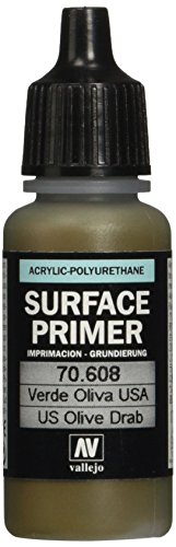 Vallejo US Olive Drab Acrylic Polyurethane, 17ml