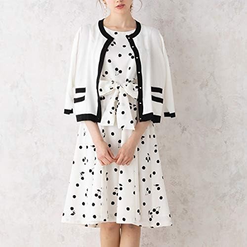 Amazon ローズティアラ Rose Tiara チェリードットフィット フレアワンピース オフ 42 ワンピース チュニック 通販